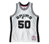 Maillot NBA San Antonio Spurs 75th Platinum Swingman 1998 David Robinson Argenté S
