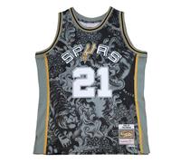 Maillot NBA San Antonio Spurs Lunar New Year 4.0 Tim Duncan 1998/99 Noir M