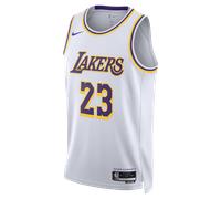 Maillot Nike Dri-FIT NBA Swingman LeBron James Los Angeles Lakers 2022/23 Association Edition pour homme Blanc XXL