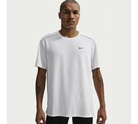 Nike T-shirt de running Drifit Miler Blanc L Homme