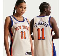Maillot Nike NBA Swingman Jalen Brunson New York Knicks City Edition pour homme Natural S