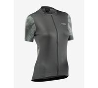 Maillot Northwave Origin manche courte gris vert femme - XS