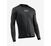 Maillot Northwave Sharp manches longues noir logo blanc - XXL