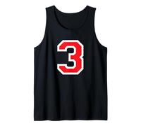 Maillot numéro 3, athlète Sportif Universitaire 3e Place Débardeur