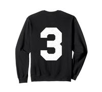 Maillot numéro 3 Style athlétique, 3e Place Sweatshirt