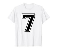 Maillot numéro 7 pour Un Joyeux 7ème Anniversaire Twin Day T-Shirt