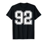 Maillot numéro 92 pour homme, femme, enfant T-Shirt