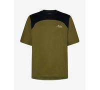 Maillot manches courtes oakley free ride vert