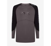 Maillot Oakley Maven Scrub manches longues gris foncé noir - S