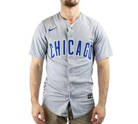 Maillot officiel Chicago Cubs Road Gris M