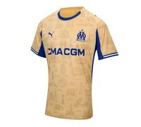 Maillot OM Authentic Monumentale Or Homme 2025/26 | Gamme Pro - - Gold S