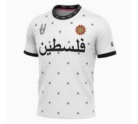 Maillot Palestine - Édition Supporter 2025 | Design Keffieh Vert & Noir | Maillot Homme/Femme de Soutien à la Palestine | du S au XL (FR/ES, Alpha/Lettres, L, Taille Normale, Taille Normale)