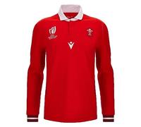 Maillot Pays de Galles Rugby WRU World Cup Rugby - Rouge - Homme - Taille XXL
