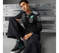 MAILLOT PILOTE MANCHES LONGUES AUTHENTIQUE MERCEDES - AMG PETRONAS FORMULA ONE TEAM Black / White L