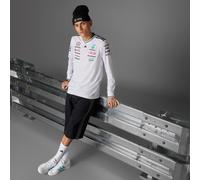 MAILLOT PILOTE MANCHES LONGUES AUTHENTIQUE MERCEDES - AMG PETRONAS FORMULA ONE TEAM White / Black M