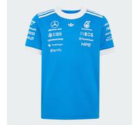 MAILLOT PILOTE MERCEDES - AMG PETRONAS FORMULA 1 TEAM BLUE WONDER Blue Bird / White 11-12A