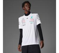 Adidas Homme Mercedes - AMG Petronas Formula One Team Driver Jersey White Men, White/Black, XL