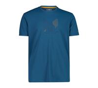 Maillot piqué avec imprimé adventure CMP Bleu 48