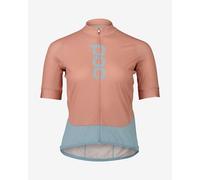 Poc Essential Road Logo Short Sleeve Jersey Vert XL Femme Rock Salt / Mineral Blue