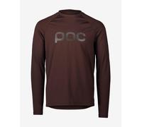 Maillot POC Reform Enduro manche longue marron foncé - XS
