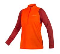 Endura Singletrack Full Zip Sweatshirt Orange XL Femme