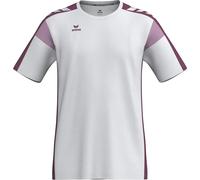 Erima Celebrate 125 T-Shirt Fonctionnel (1082601), Homme, Blanc-Burgundy, TTG