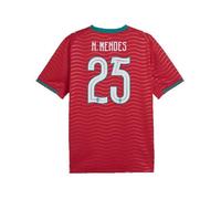Maillot Portugal Domicile Nuno Mendes N°25 Homme 2026 Rouge - Coupe du Monde - - Red S