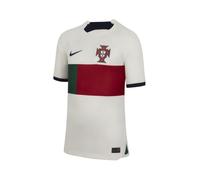 Maillot Extérieur enfant Portugal Dri-FIT 2022/23 Blanc 10/12 ans Unisex