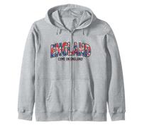 Maillot pour Fan de Football 2026 England Come on England Sweat à Capuche