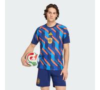 Adidas Maillot pré-match Espagne 26/27 Domicile manches courtes Bleu S Homme