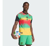 Maillot pré-match Domicile Jamaïque 26 x Bob Marley Bold Gold / Vivid Green / Pure Ruby 2XL