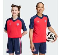 Adidas Fc Bayern Munich 26/27 Away Jersey Presentation Junior Short Sleeve T-shirt Rouge 13-14 Years Enfants