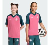 Maillot pré-match Real Madrid 26/27 enfants Wild Pink / Aurora Ivy 13-14A