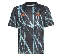 Adidas Fc Bayern Munich 24/25 Pre Match Junior Short Sleeve T-shirt Bleu 11-12 Years Garçon