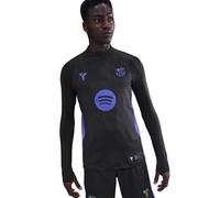Maillot Prematch manches longues FC Barcelone 2025/26 Noir XS Male