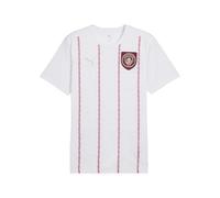 Puma Manchester City Fc 24/25 Pre Match Short Sleeve T-shirt Blanc S