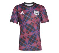 Adidas Olympique Lyonnais 25/26 Pre Match Short Sleeve T-shirt Violet S Homme