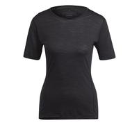 Adidas Xperior Merino 150 Baselayer Short Sleeve T-shirt Noir S Femme