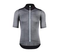 Maillot Q36.5 Aventure Manches Courtes Gris Noir, Taille XS.