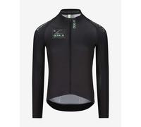 Maillot Q36.5 Gregarius Hybrid Light Retrofuture manche longue noir mat vert - L