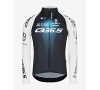 Maillot Q36.5 Gregarius Pro Cycling Team 2025 manches longues bleu noir blanc - XXS