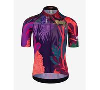 Maillot Q36.5 R2 African Wildlife Foundation manche courte violet rose. - XS