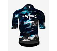 Maillot Q36.5 R2 manche courte noir bleu. - XS