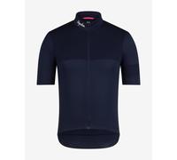 Rapha Brevet Element Short Sleeve Jersey Bleu S Homme Dark Navy / White