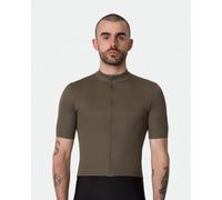 Maillot Rapha Brevet Element manches courtes vert foncé - M