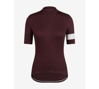 Maillot Rapha Classic II manches courtes bordeaux femme - S