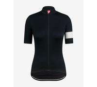 Maillot Rapha Classic II manches courtes noir blanc femme - S