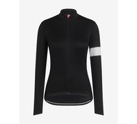 Maillot Rapha Classic manche longue noir blanc femme - L