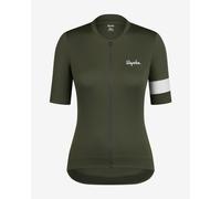 Maillot Rapha Core à manches courtes vert foncé femme - L