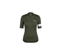 Maillot rapha core jersey vert blanc femme